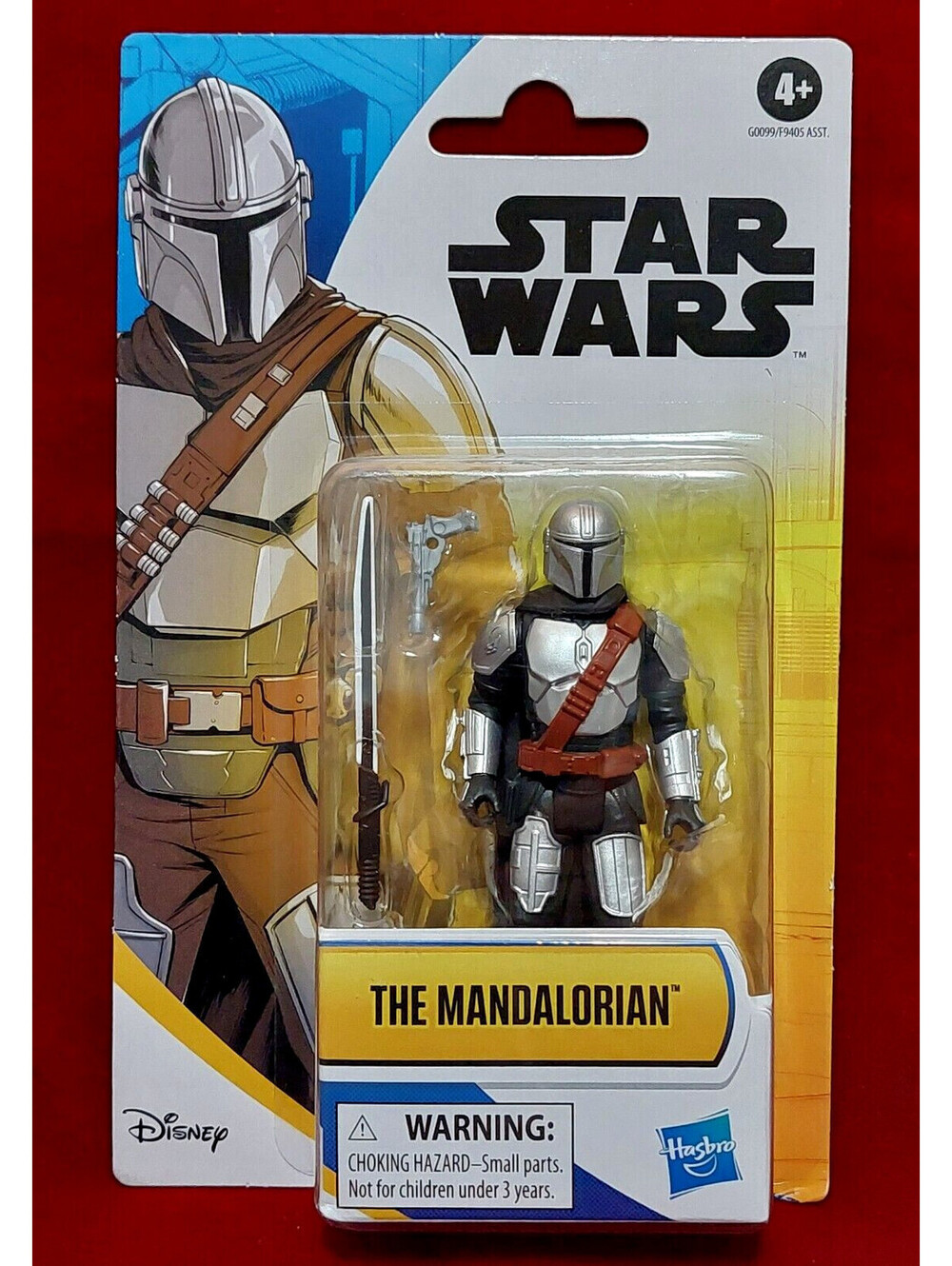 STAR WARS Epic Hero Series MANDALORIAN 4" action figure w/ Black Light Sabre NEW